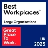Best Workplaces – Large Organisations, Great Place to Work UK, 2025